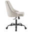 Chaise de bureau pivotante rembourrée Designate-2094239570