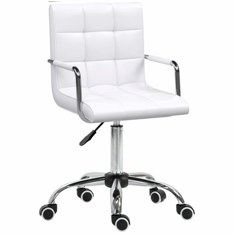 Brayden Studio Task Chair, White, White