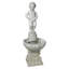 Fontaine sculpturale Manneken Pis avec base piédestal