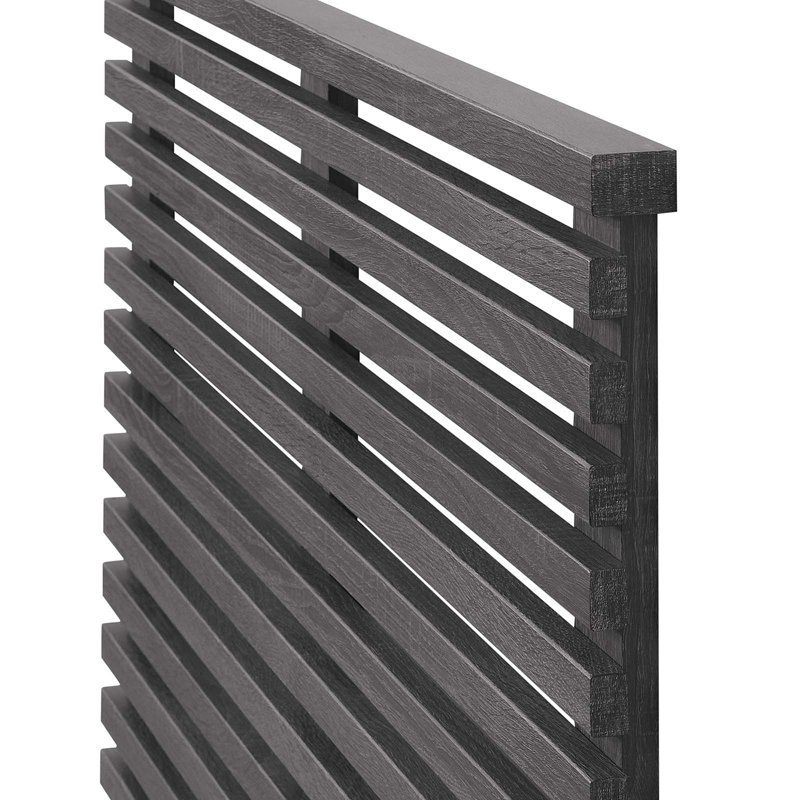  Headboard, Charcoal, Twin