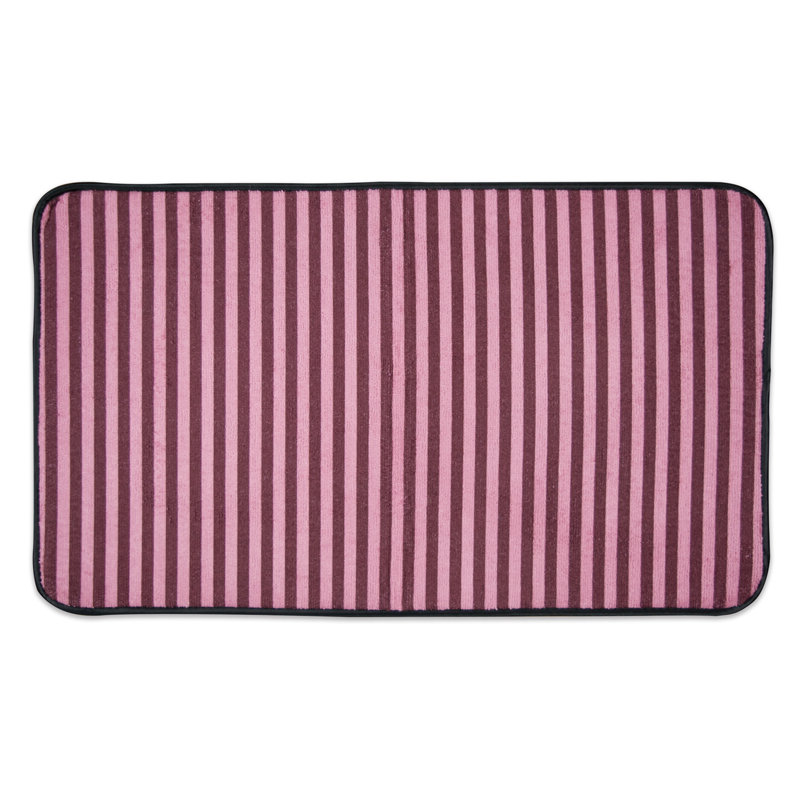 Tapis Kerner, Canneberge, Grand (l 11 po x P 10,5 po x H 2 po)