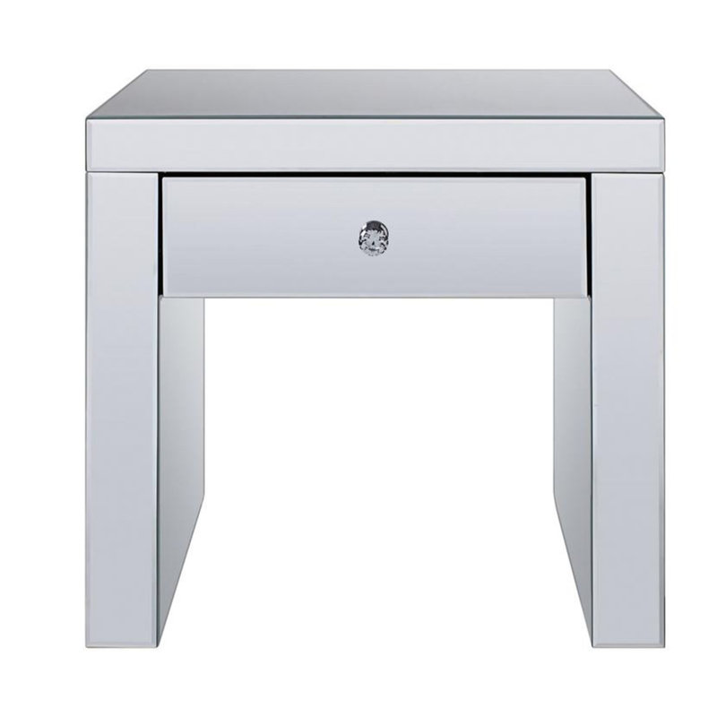 Table de bout avec rangement Abrahamson