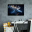  «Majestic Moon Deer. Art mural sur toile 2 pi par Ann Klee, 26 po x 18 po-1343349776
