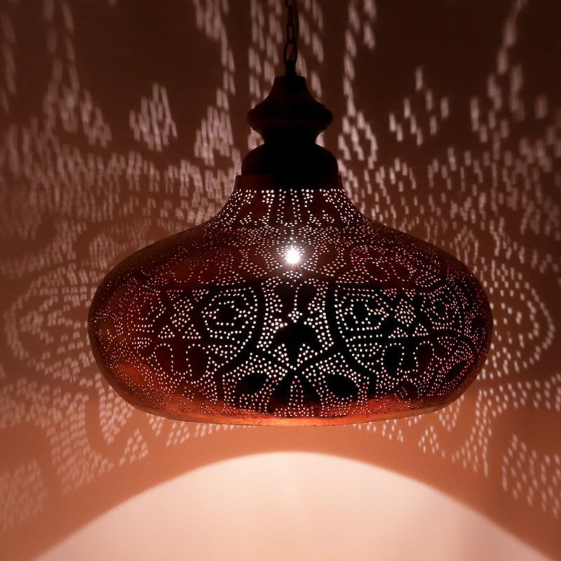Chea 1 - Light Dome Pendant, Copper