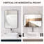 Demetrias Metal Rectangle Mirror-651244162
