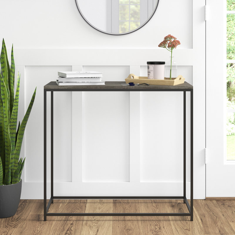 Console Table Metal, Dark Gray