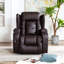 Deneishia 87cm Wide Standard Recliner with Massager-363182739-292301055