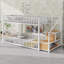 Lit superposé robuste, escalier de rangement pratique-129754858