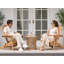 Ensemble de 2 chaises Adirondack pliantes en bois massif pour terrasse, cour, porche, jardin et terrasse avec accoudoirs larges-1158906962-1206467600