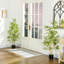 Lot de 2 arbres artificiels en bambou de 1,20 m pour la décoration intérieure.-1583110483