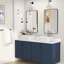 Robinet pour salle de bain à poignée simple 11,57 po Nickel brossé-119332177