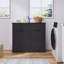 Armoire à poubelle double basculante de style champêtre-134749463