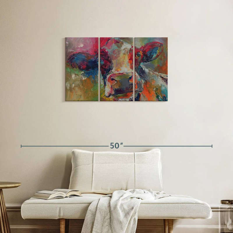 Brampt Cow VIII, 20" H x 33" W
