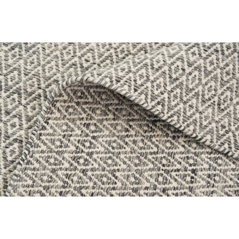 Sylvie Wool Geometric Indoor Rug, Rectangle 10' x 14'