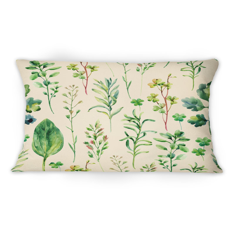 Coussin Meadow Weeds And Herbs I