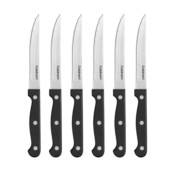 Cuisinart Kitchen Knife Black 6 set , with Matching Blade