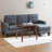 Jerene Solid Wood Modern Square Coffee Table-1483044062