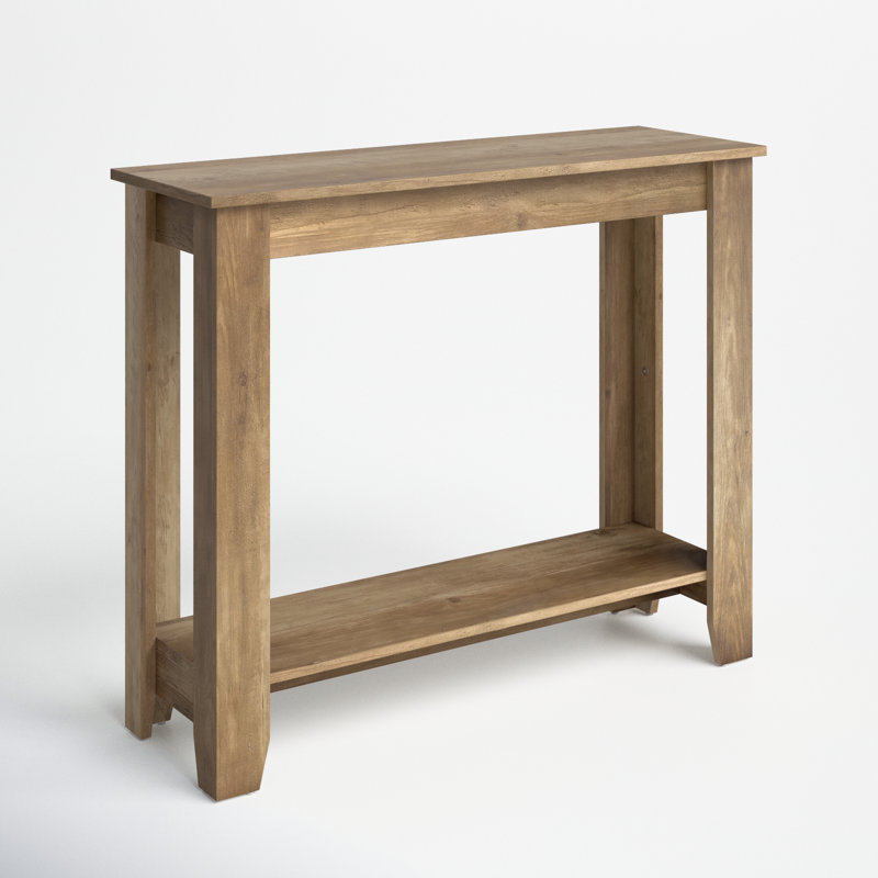 Justine Basilico Console Table, Chêne noueux