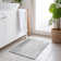 Machine Washable Indoor/Outdoor Xhevrie Gray Rug