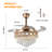 42" Jeileen 3 - Blade LED Ceiling Fan with Remote and Light Kit Included