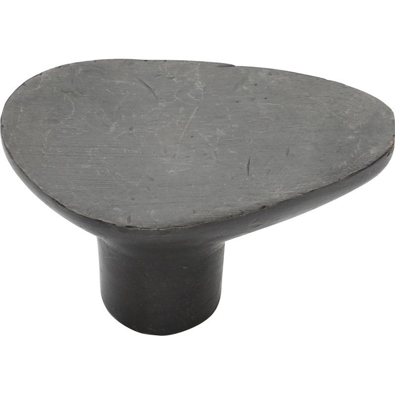Organic Oblong Cabinet Knob, Dark Bronze