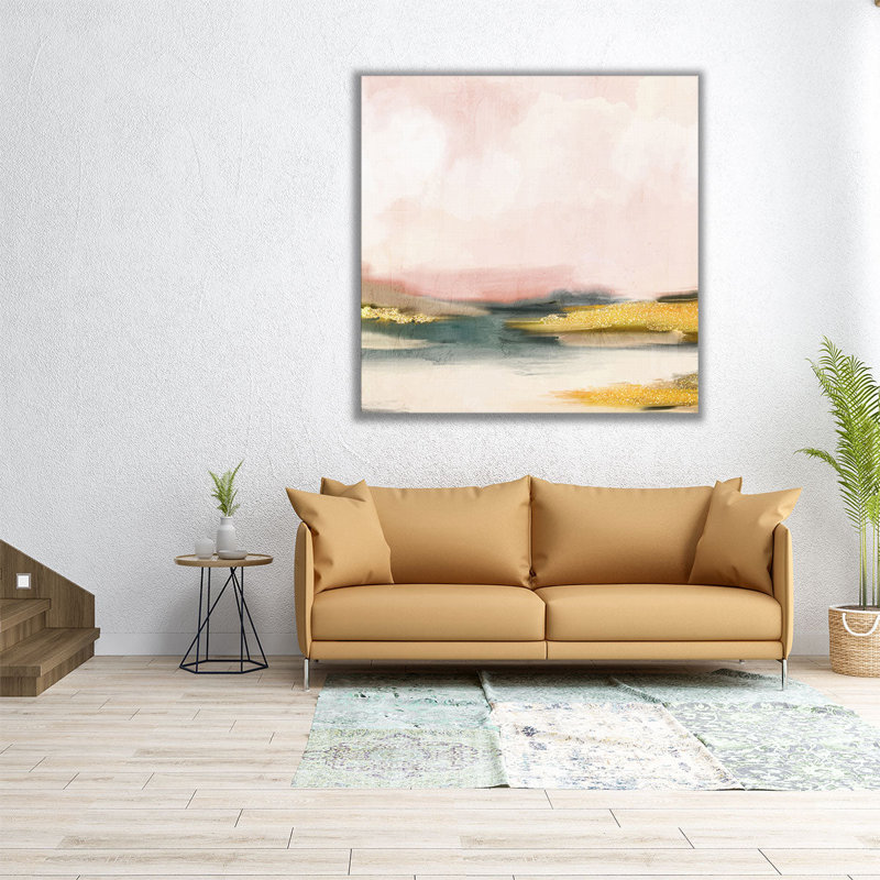 «Spring Sky Square 2», reproduction d'art sur toile, H 30 po x l 30 po