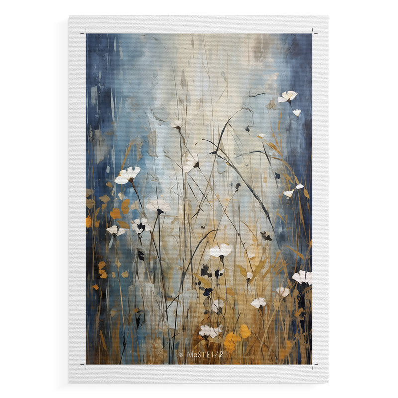 Série FLORAL DCCDVXVII - Impression sur toile seulement - NON-CADRE, H 60 po x l 40 po