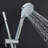 Juno 8" New Thermostatic Ceiling Mount Rain Shower System with 6 Jetted
