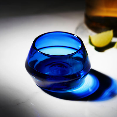 Verre tequila copita vert de Viski