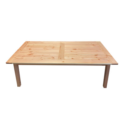 Keyshonda Rectangular Fir Outdoor Coffee Table , 51'' in. W 25'' in. D