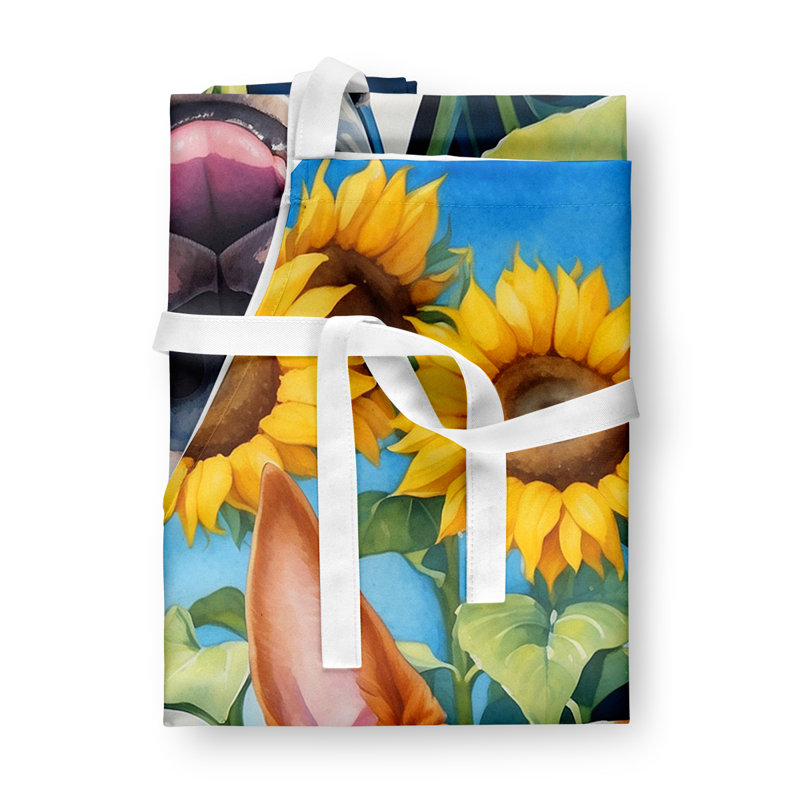 Floral Bib Apron