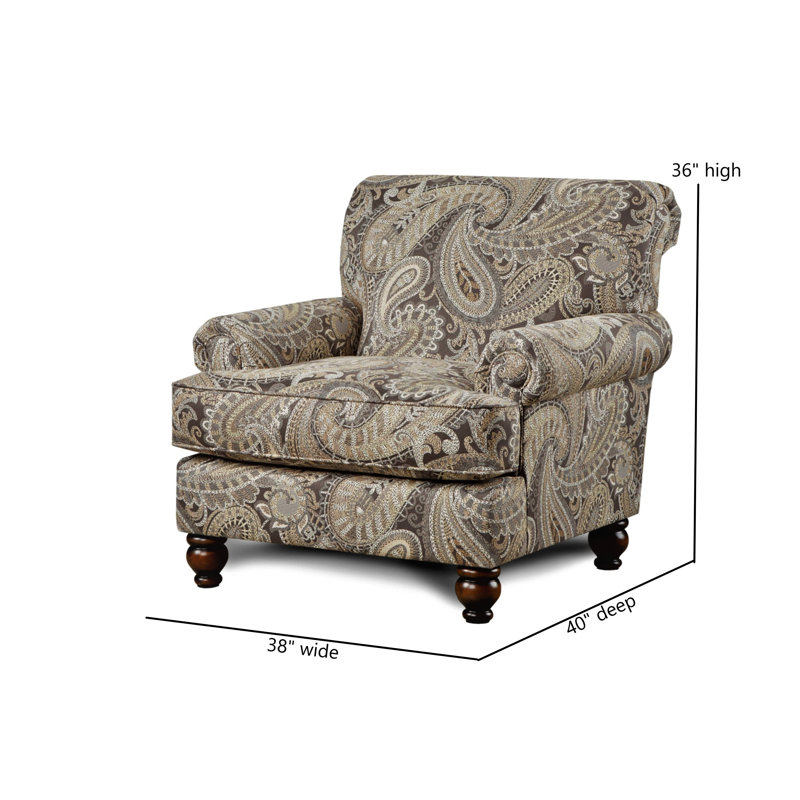 Ensemble de canapé et de chaise 2 pièces avec garniture cloutée et coussins réversibles Freda