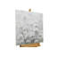 Hand-painted misty flowers acrylic painting