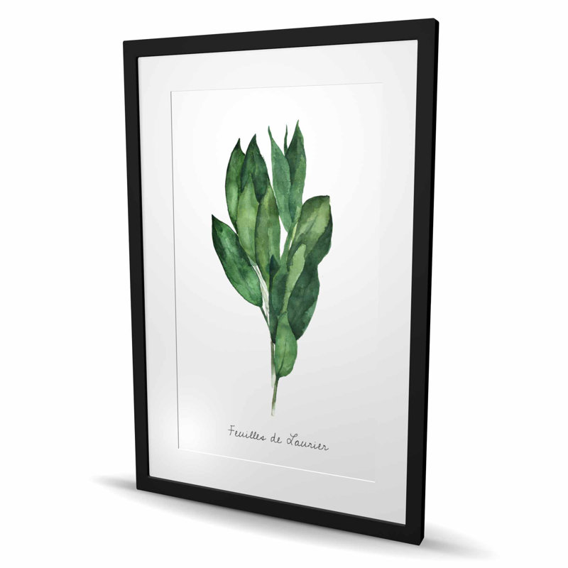 Bay Leaves Bundle - Framed Matted Print | Kitchen Decor