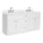 Hamlet 73'' Double Bathroom Vanity with White Quartz Top-60199500