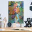 Art mural en métal Wrought Studio ™ «Nasturtiums» par Emily Weil