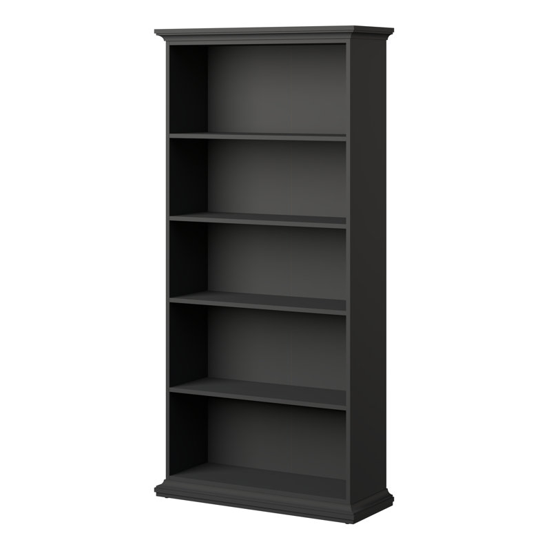 Arbordale 207.6cm H x 96.2cm W Standard Bookcase, Matt Grey