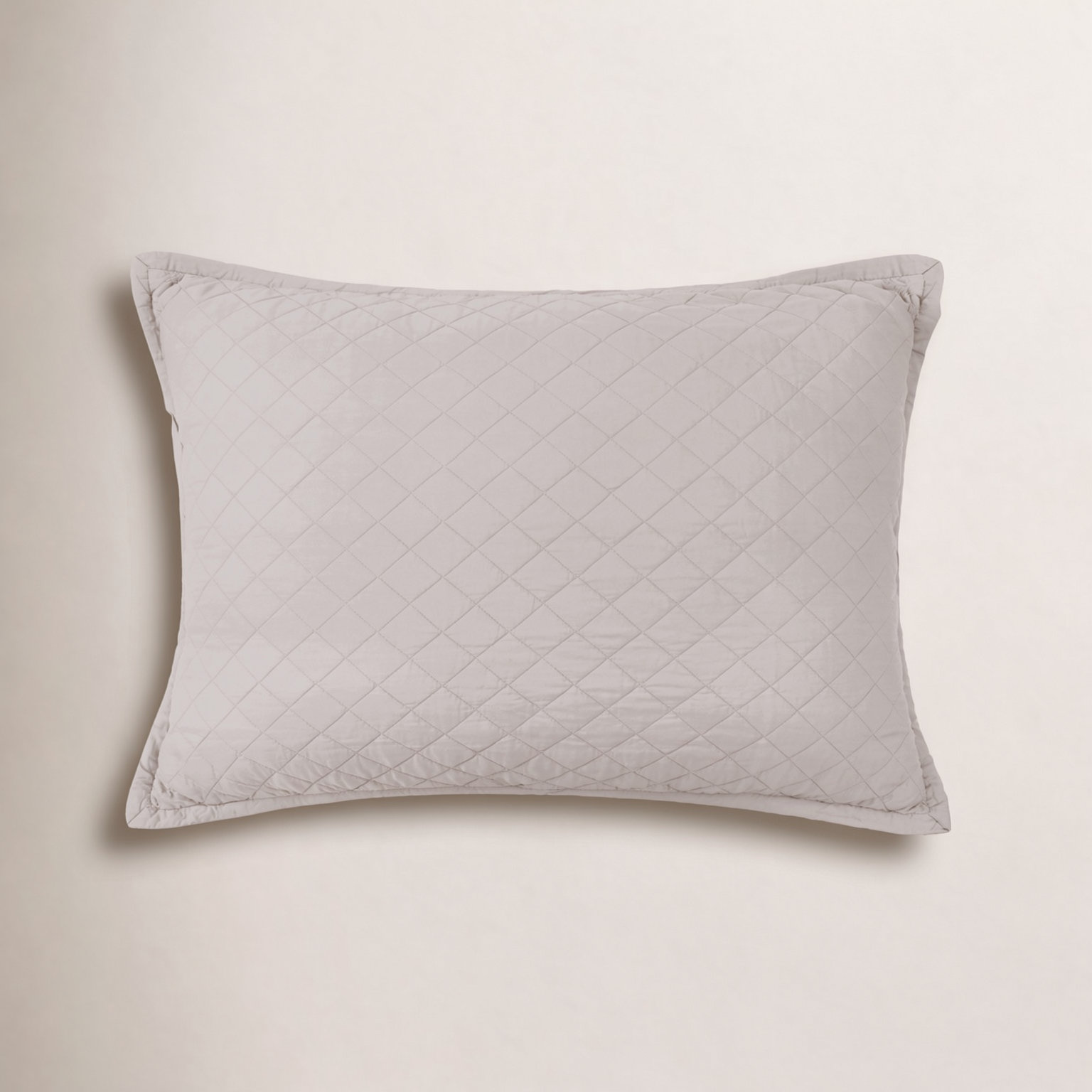 Monaco Rayon From Bamboo Sateen Throw Pillow, Sand