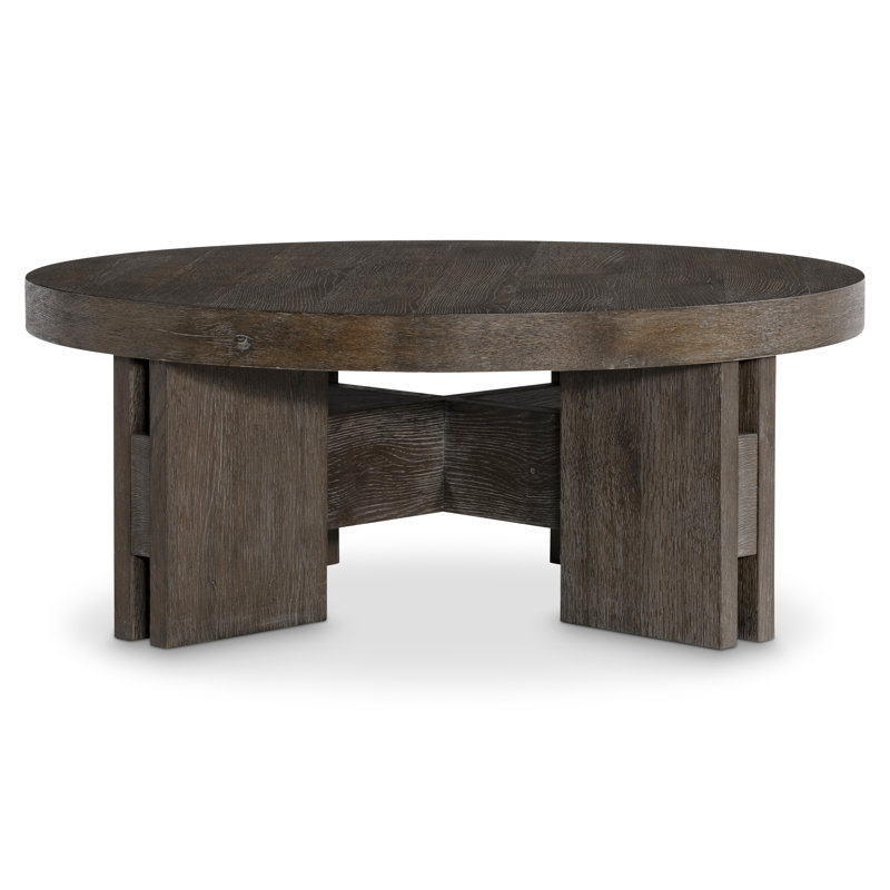 Outline Solid Wood Cocktail Table