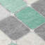 Tapis menthe Xhevrie intérieur / extérieur lavable à la machine-1086276409
