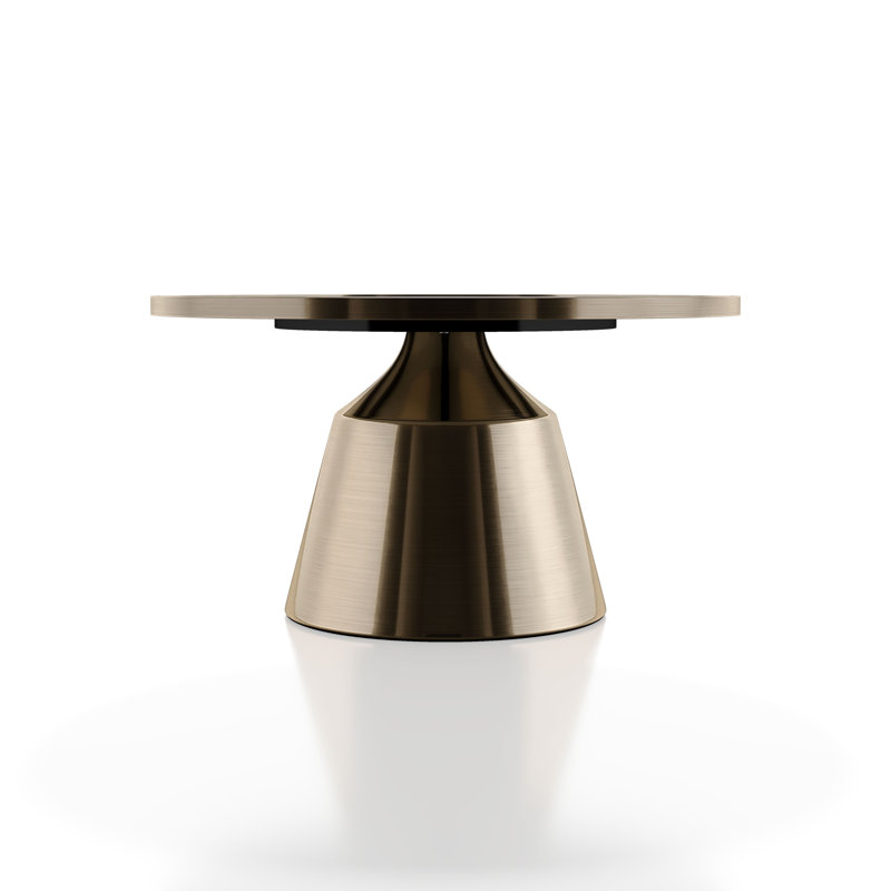 Coffee Table, Antique Brass