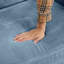 Canapé-lit avec matelas pleine grandeur 72,8 po Corduroy-1011844570
