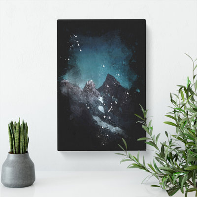 Light Of The Moon Over The Dolomites - Wrapped Canvas