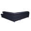 Aribel Faux Leather Corner Sofa with Sleeping Function and Storage Box with Adjustable Headrests -747011863-747011857