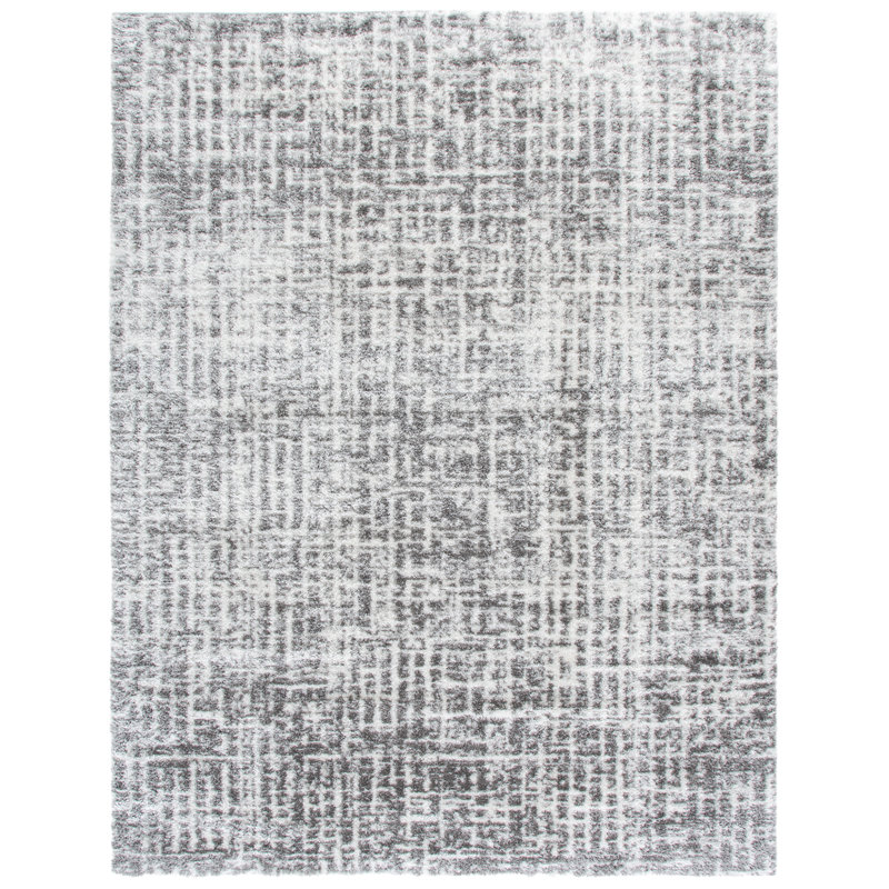 Tahoe Shag Performance Abstract Rug, Rectangle 8" x 10"