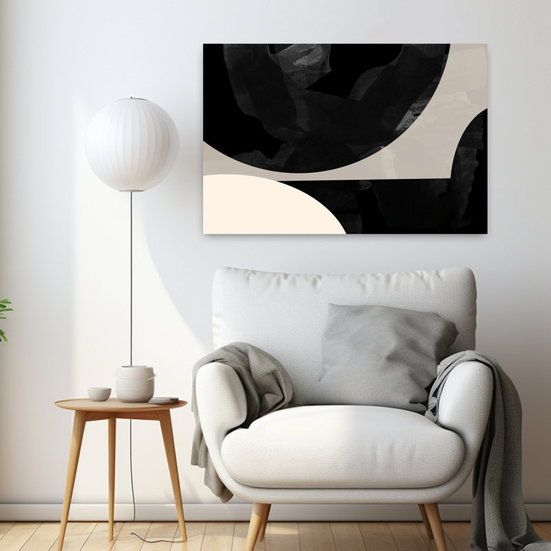 Art contemporain contemporain, H 36 po x l 24 po