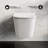 Calice Wall-Hung Round Toilet Bowl-92365068