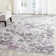 Makeba Floral Ivory/Gray/Purple Area Rug