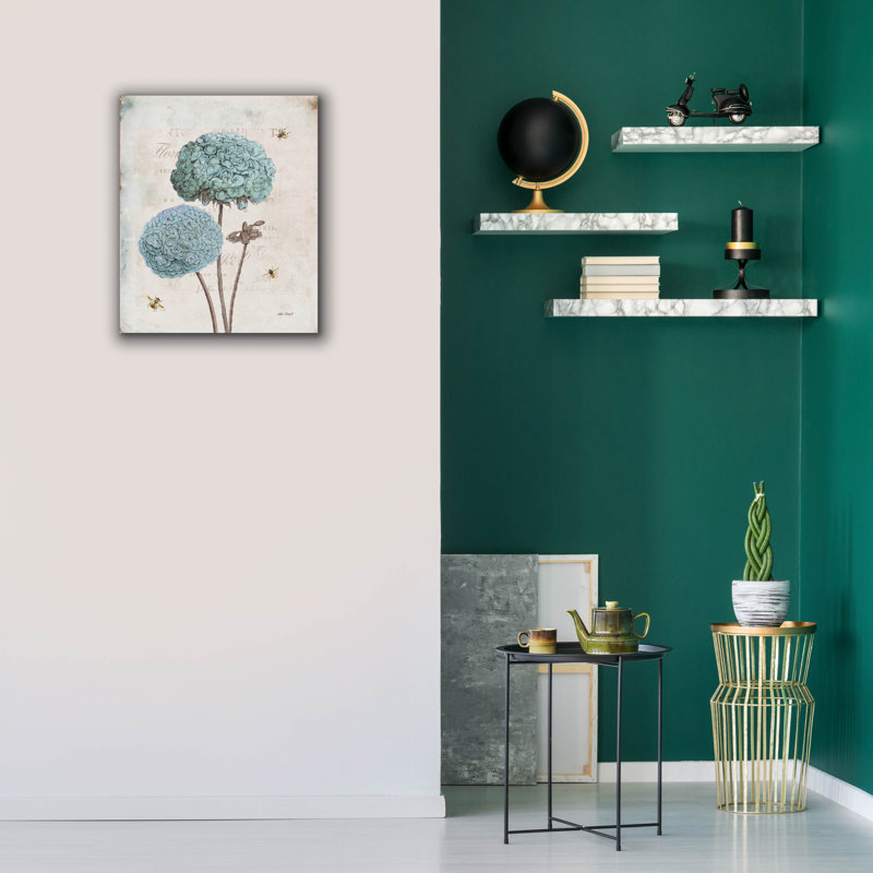 Ophelia & Co., «Geranium Study 2» par Katie pertiet, art mural sur toile, H 24 po x l 20 po x P 0,75 po