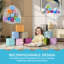 HOMCOM Soft Play Foam Blocks Building Stacking for Toddler Baby 12 Piece
